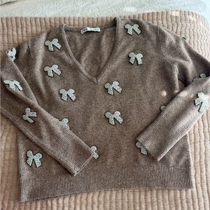Zara Bow Sweater